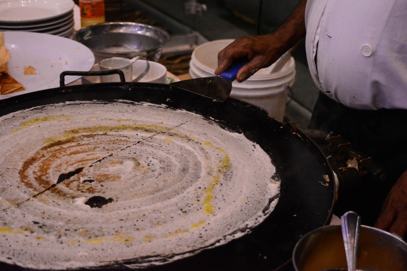 Thosai and roti canai made with love and generous drizzles of ghee