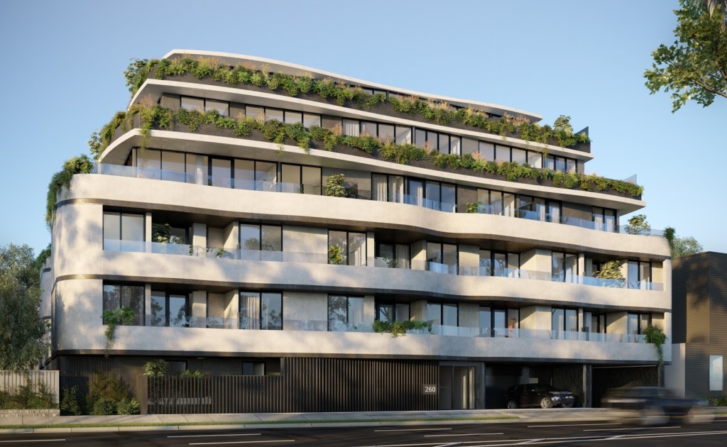 A raised site nestled within rich topography