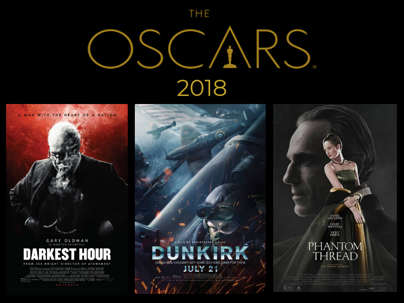 The 2018 Oscars was, in its own way, an homage to British history and British talent, following the announcement of several British winners.