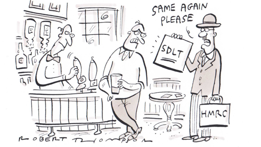 UK Prime Minister has announced a foreigner stamp duty surcharge on UK property that could hit 3%. Image credit: Financial Times.
