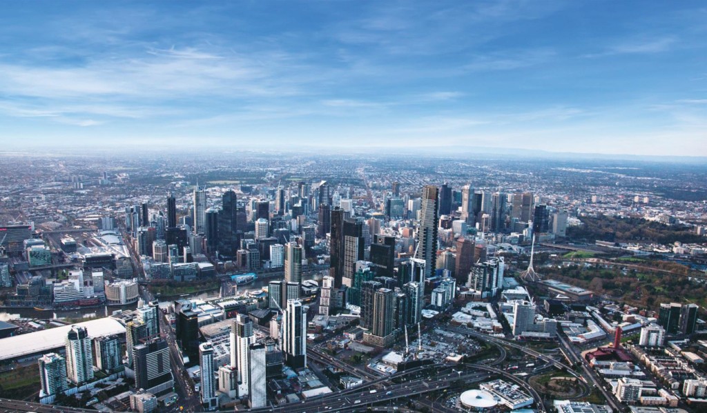 Melbourne Aerial View